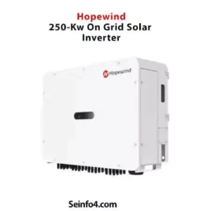 Hopewind 250Kw On Grid Solar Inverter Price In Pakistan