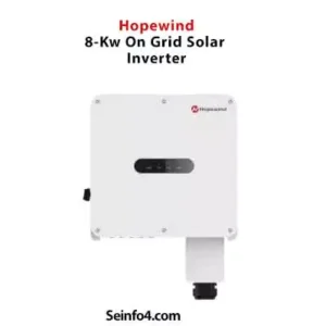 Hopewind 8Kw On-Grid Solar Inverter Price In Pakistan